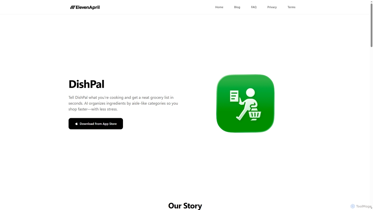 DishPal - Private Recipe Organizer | ElevenApril for ElevenApril