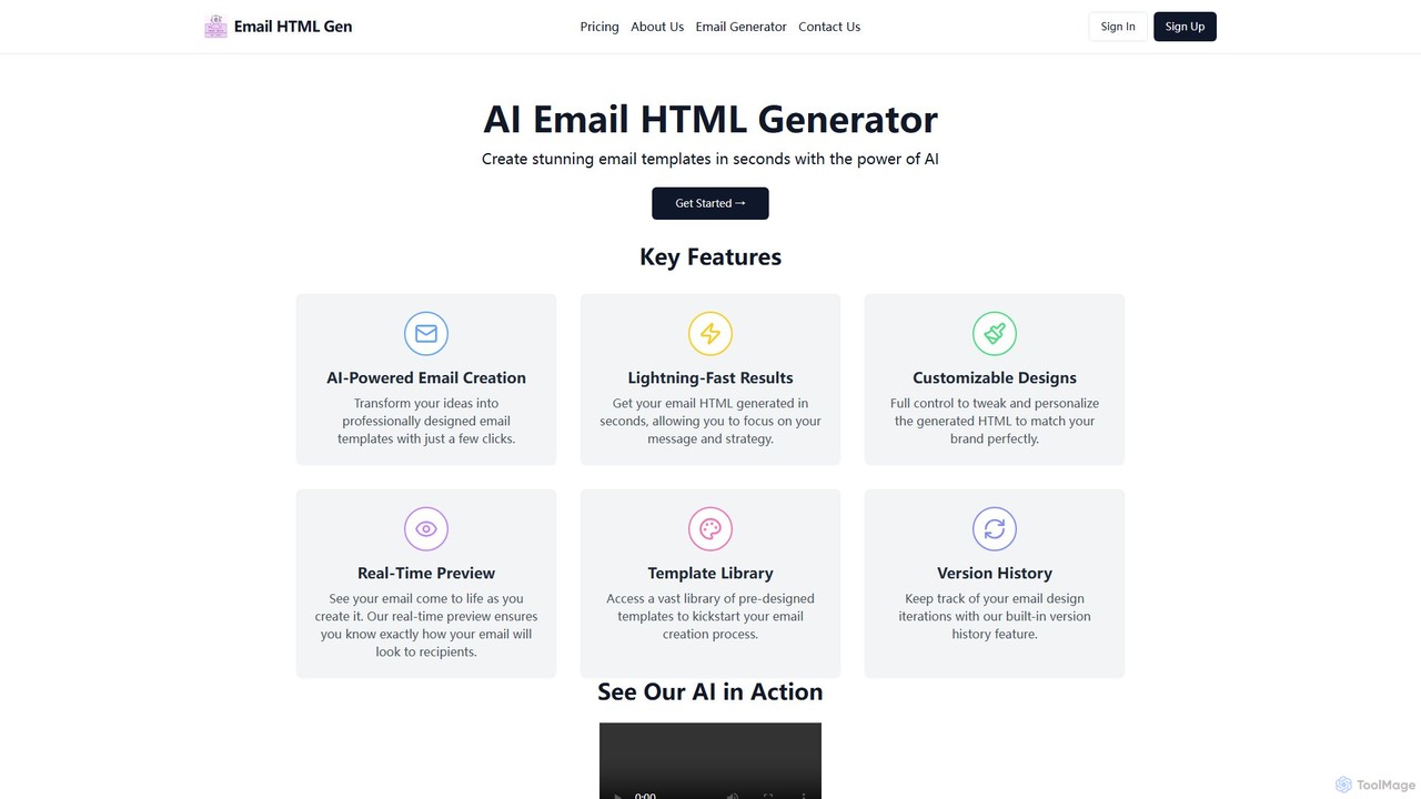 Email HTML Gen