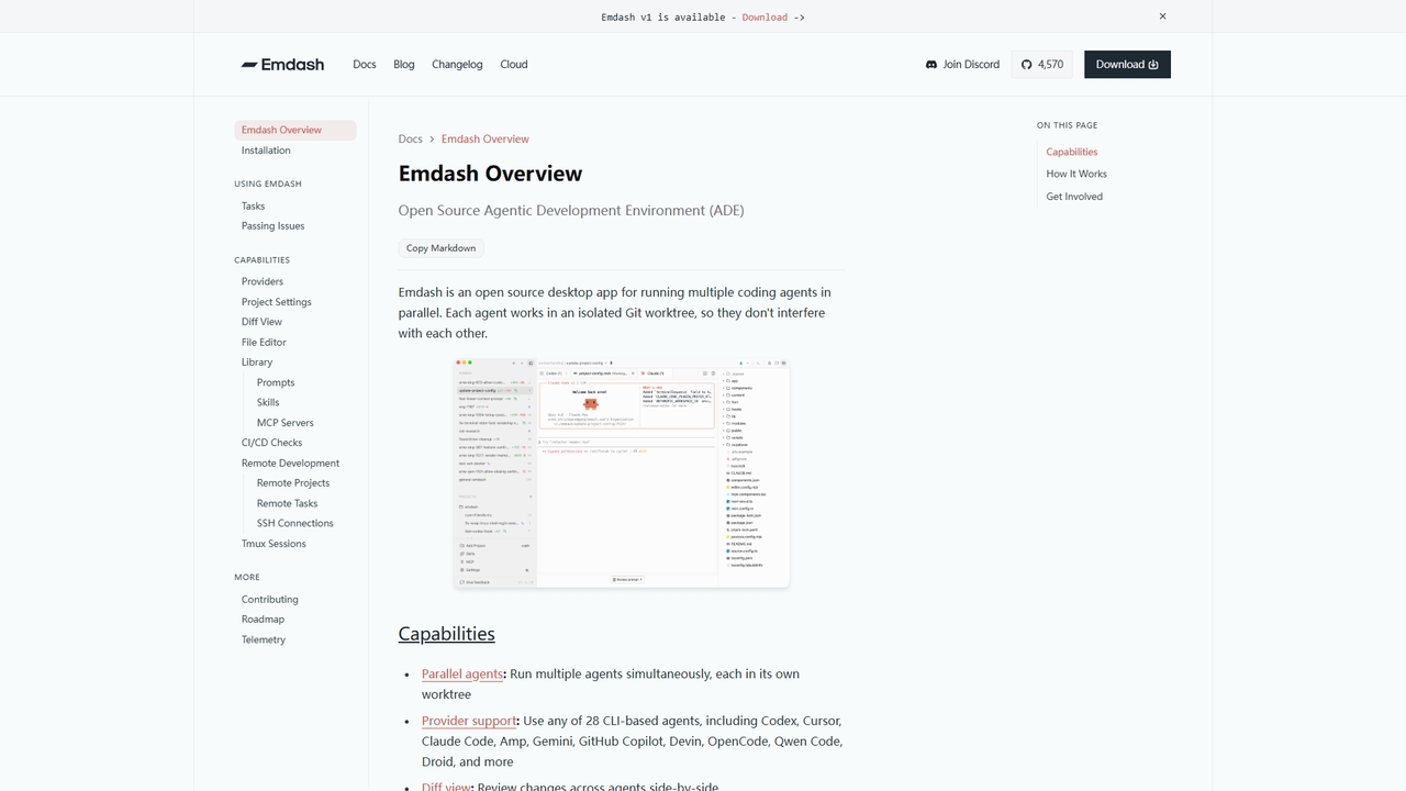 Emdash Overview | Emdash Docs for Emdash