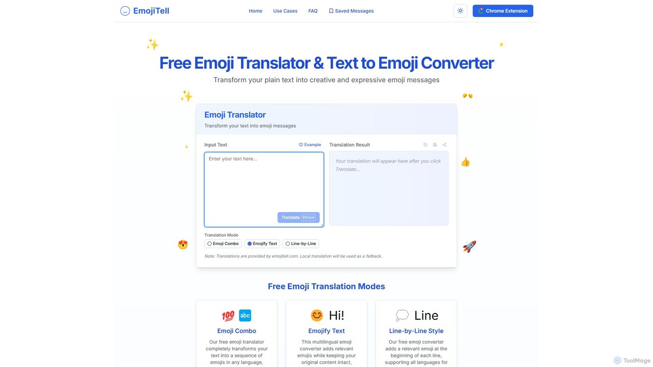 preview for emojitell