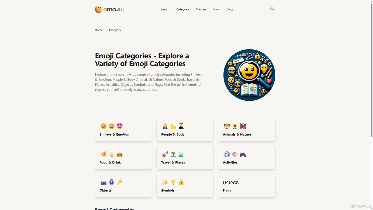 Emoji Categories - Explore a Variety of Emoji Categories for Emojiu