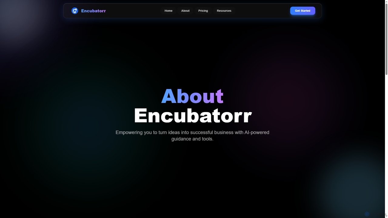 About — Encubatorr for Encubatorr