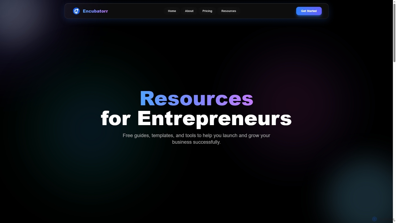 Resources — Encubatorr for Encubatorr