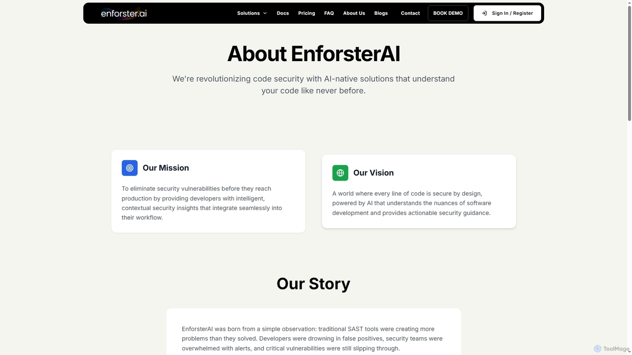 Enforster AI – AI-Native SAST | AppSec | Code Security for Enforster AI