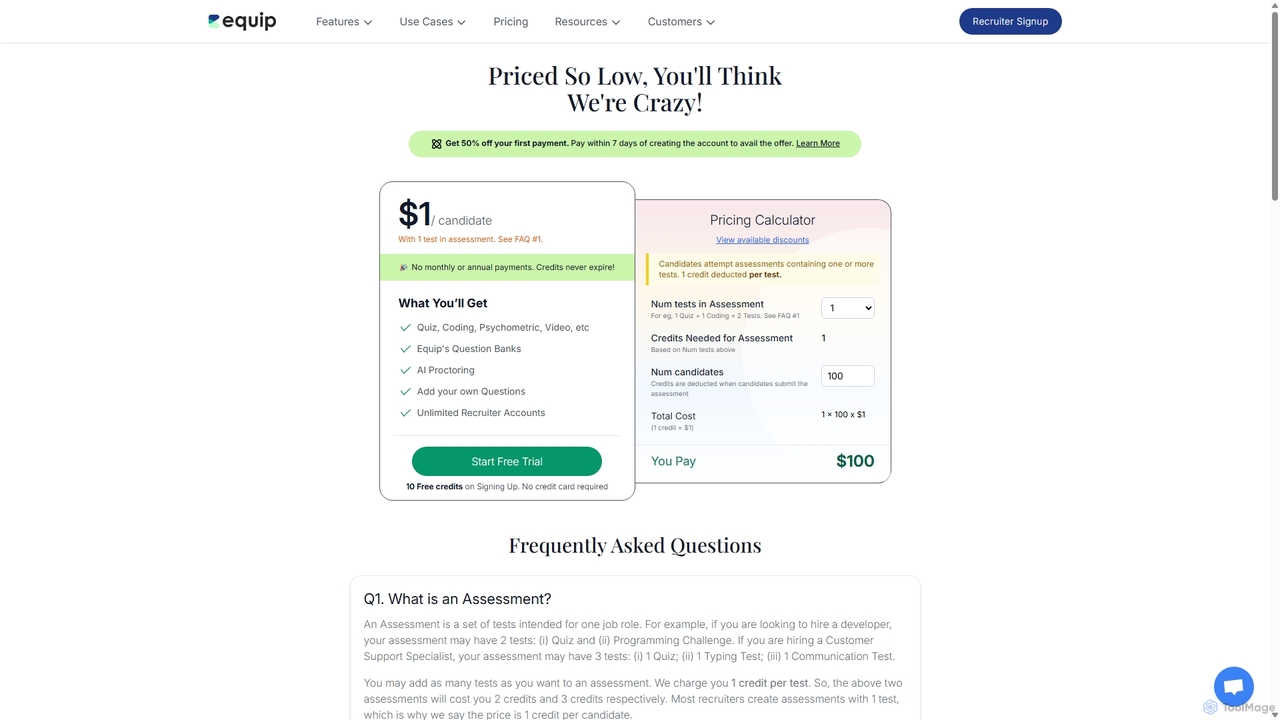Pricing | Equip for Equip