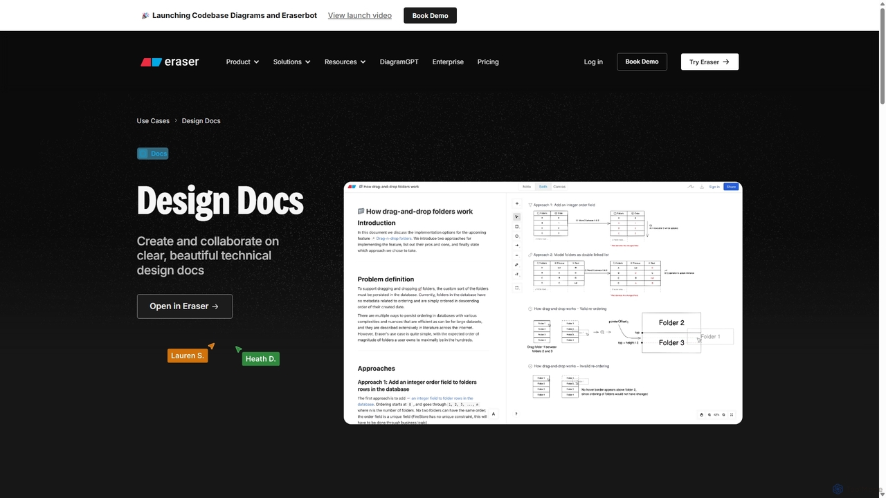 Eraser: Design Docs for Eraser