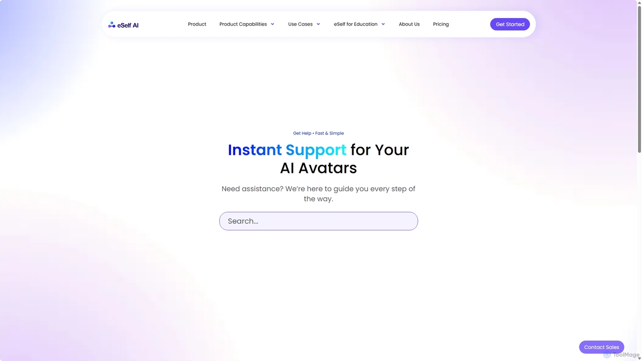 Support Hub | Answers & Help Guides for ESelf AI