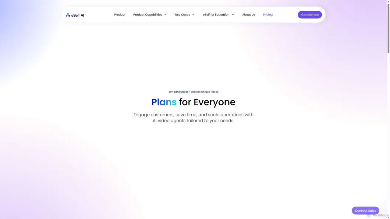 eSelf AI Pricing – Plans for Small Teams and Businesses for ESelf AI