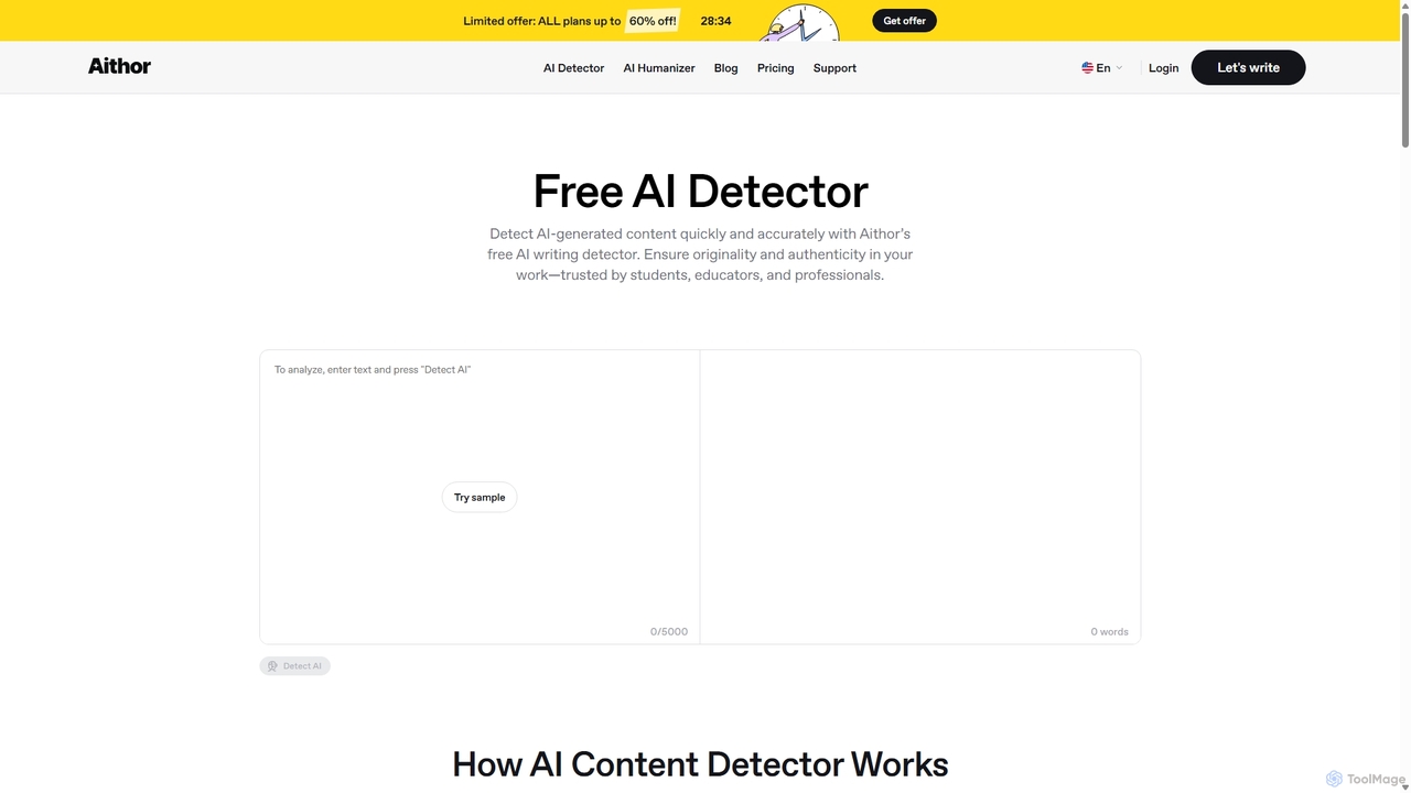 AI Detector – Free AI Checker 2025 for Essai