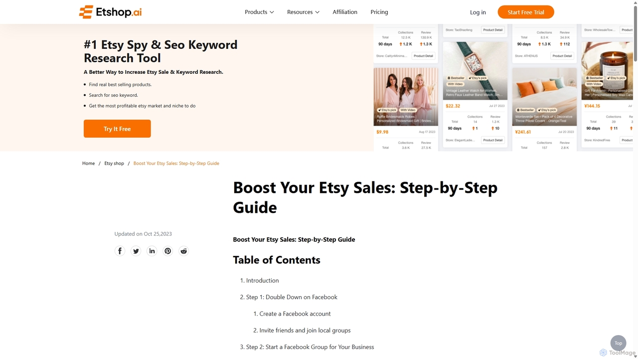 Boost Your Etsy Sales: Step-by-Step Guide for Etshop