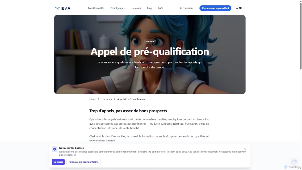 Appel de pré-qualification | Eva for Eva