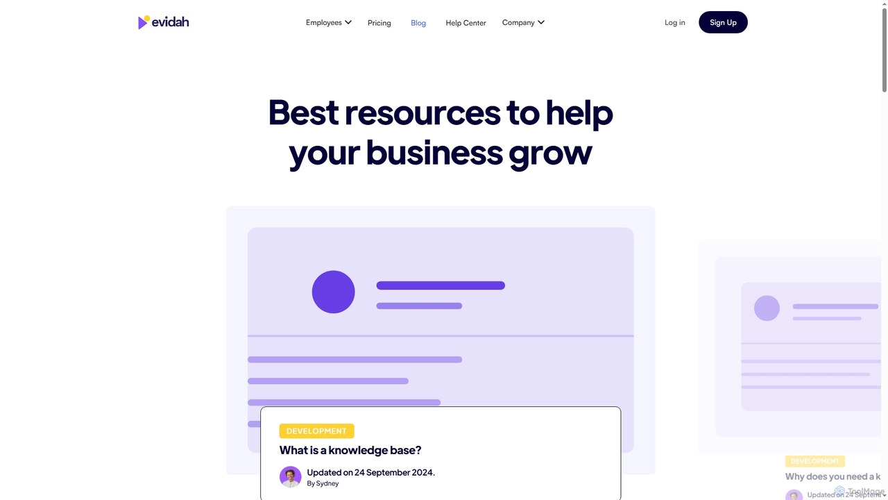 Blog - Evidah | Knowledge Base + Help Desk for Evidah