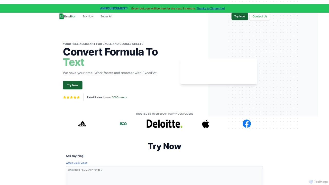Excel Bot