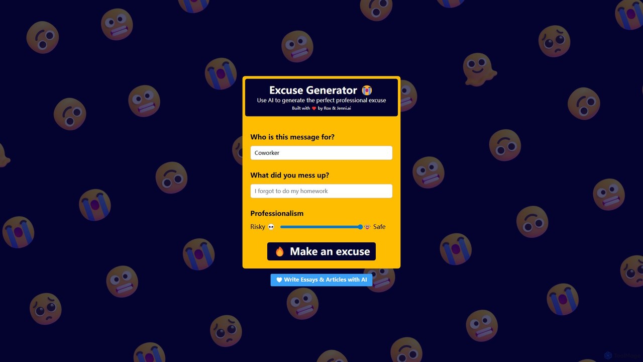 excuses.ai