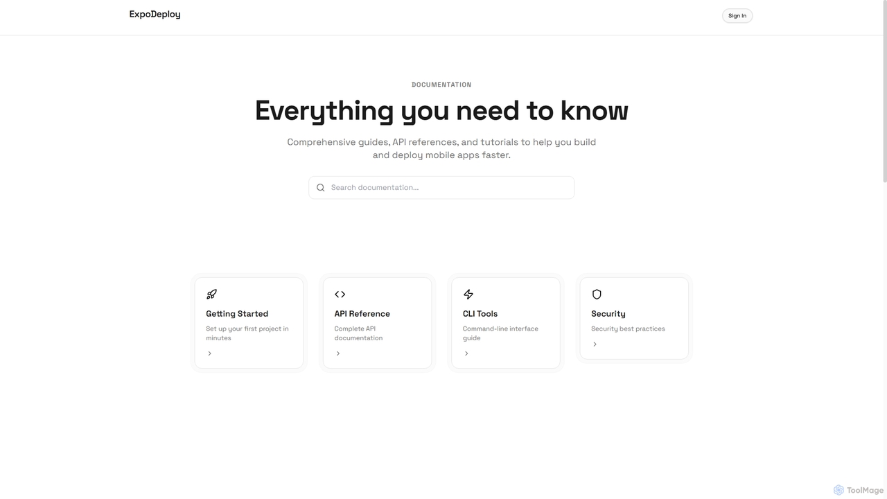 ExpoDeploy - Mobile CI/CD Platform for Expo & React Native for ExpoDeploy