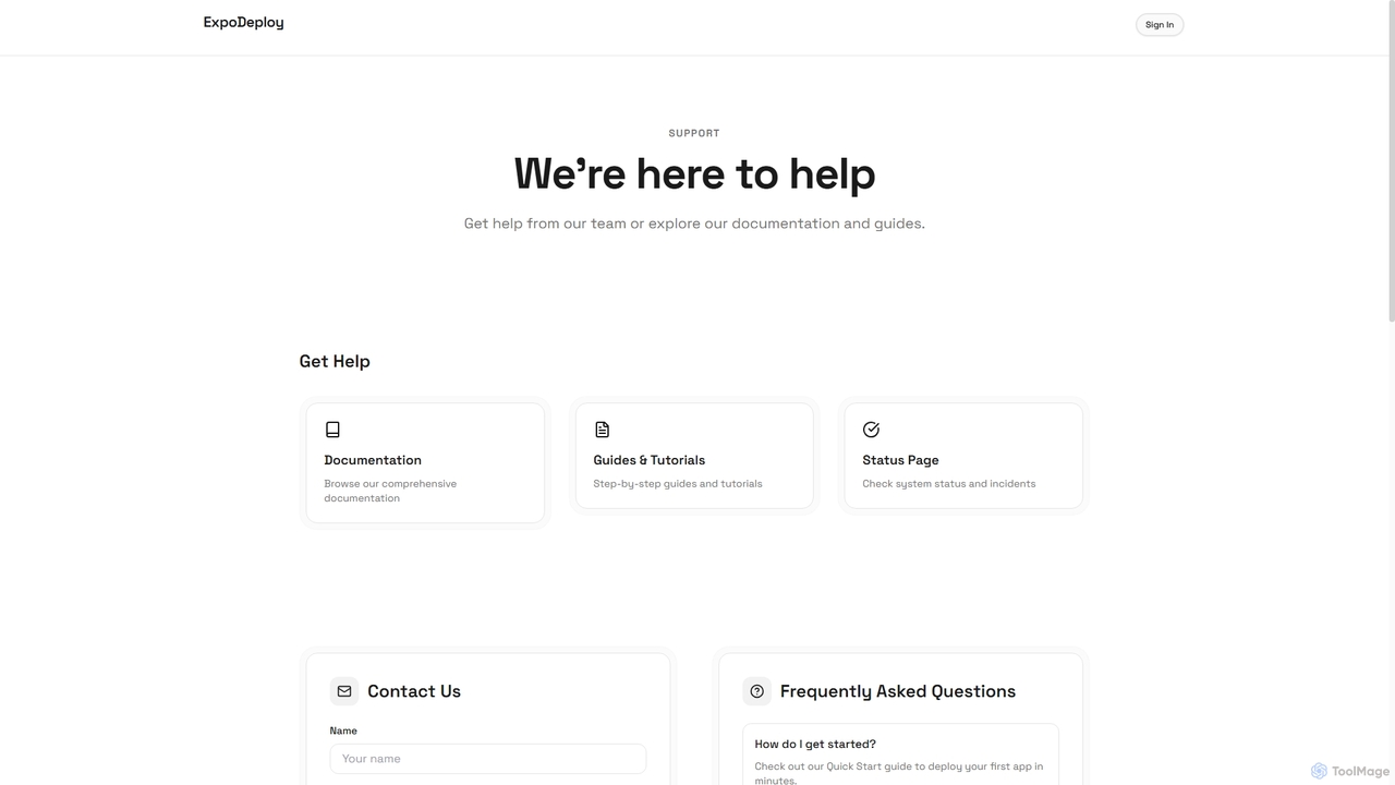 ExpoDeploy - Mobile CI/CD Platform for Expo & React Native for ExpoDeploy