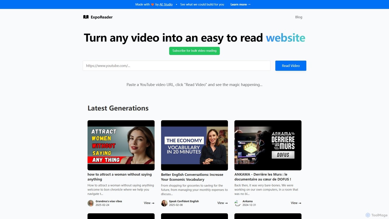 ExpoReader