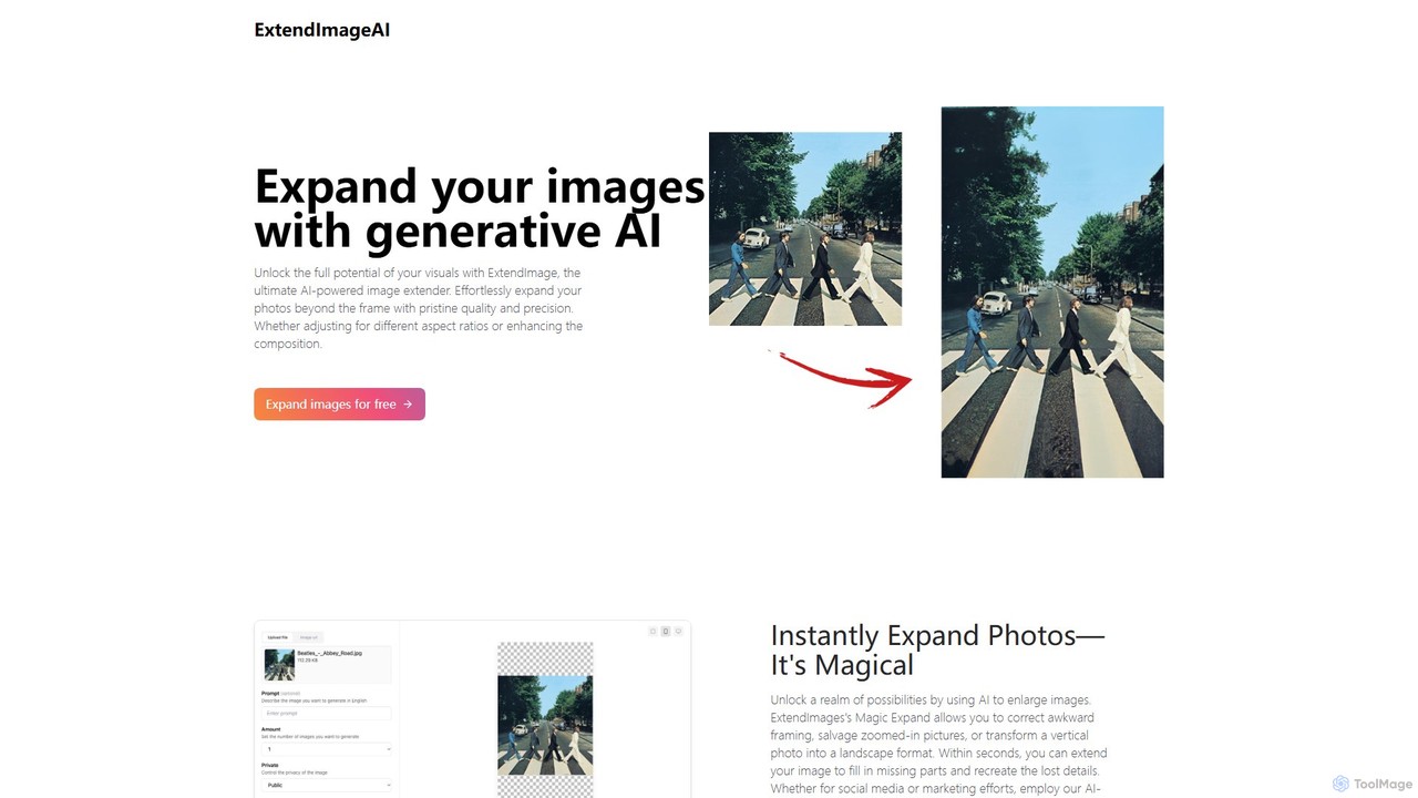 ExtendImageAI