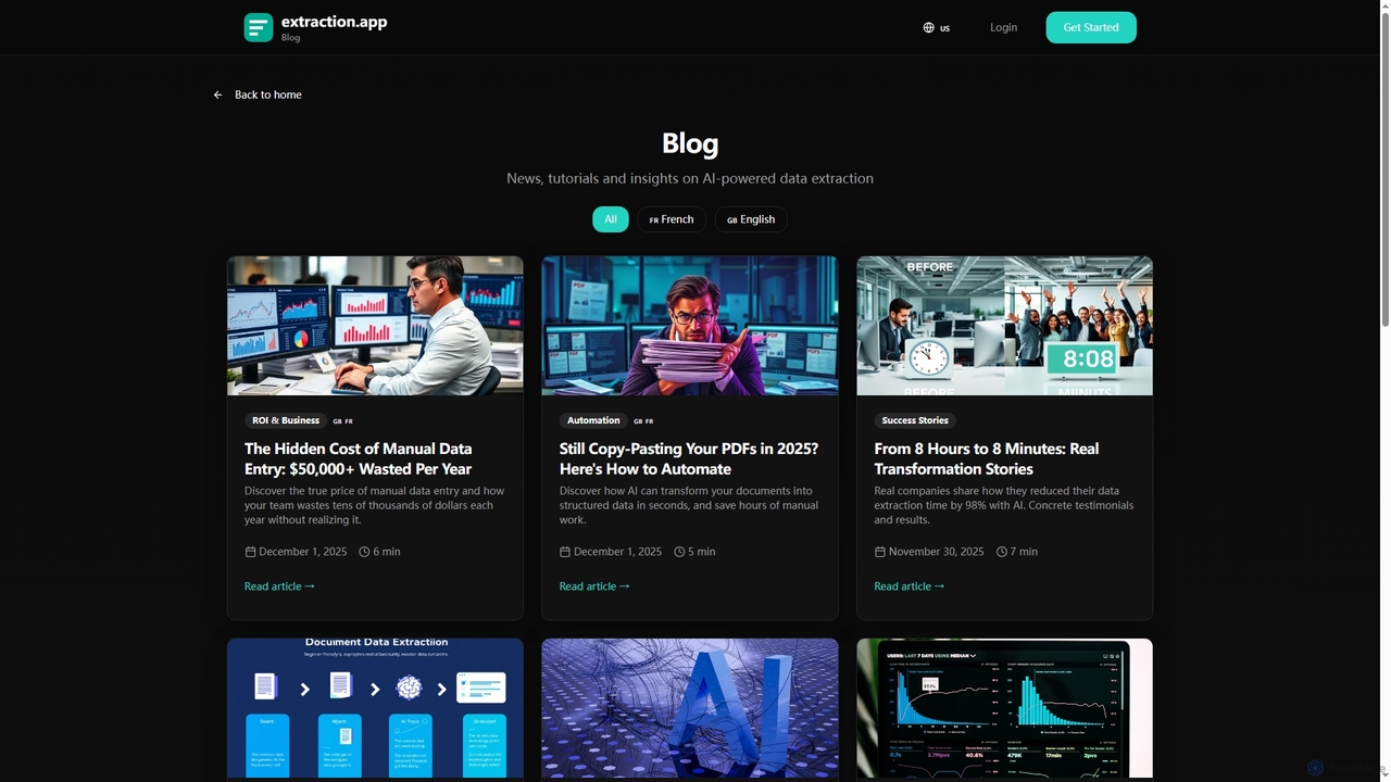 Blog - extraction.app for Extraction