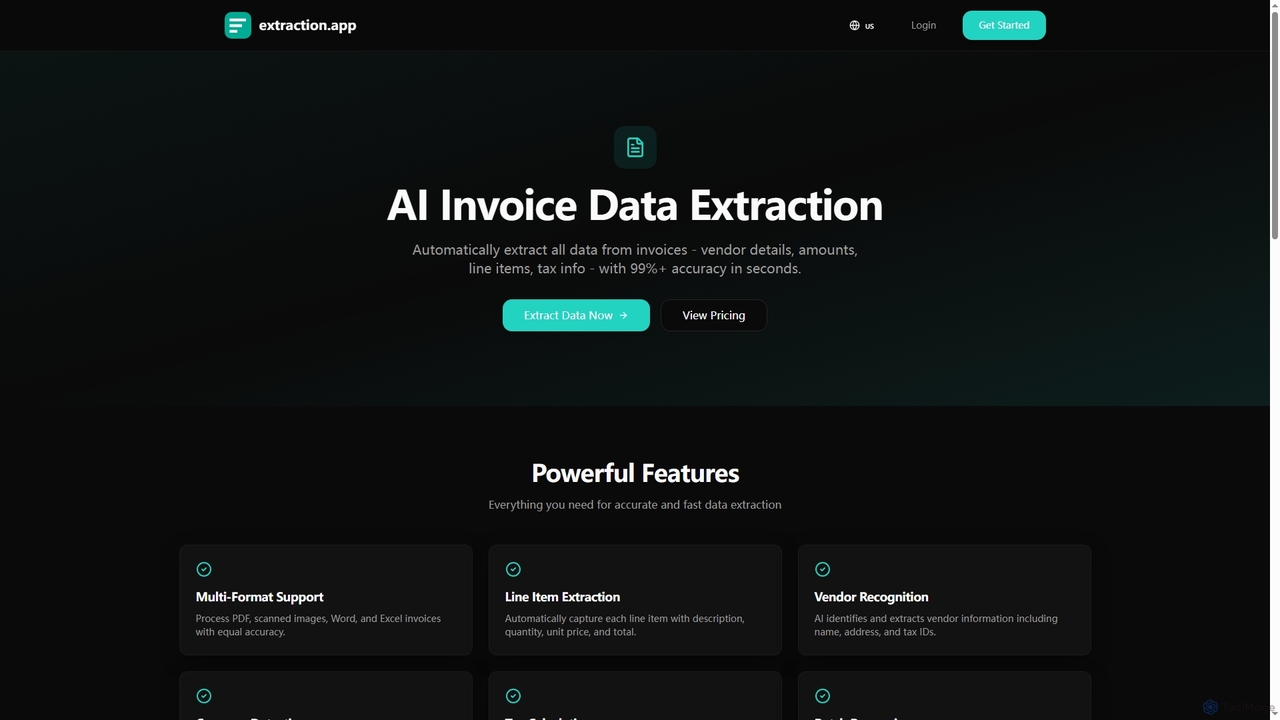 Invoice Data Extraction AI | Auto-Extract PDF Invoices for Extraction
