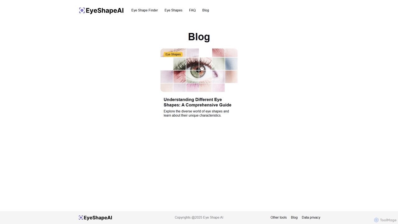 Discover Your Eye Shape with AI for eye_shapes
