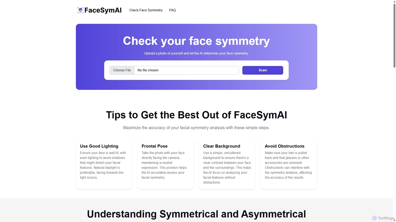 Face Symmetry Test
