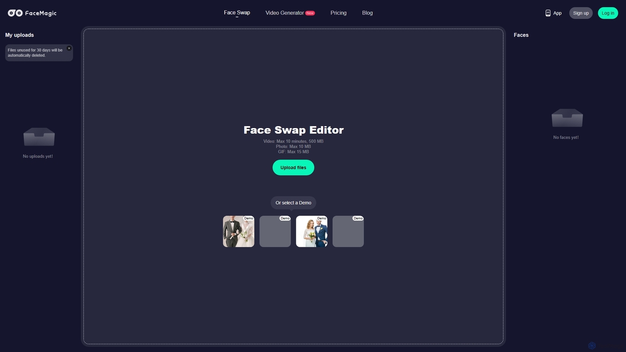 Online AI Faceswap Editor for Video & Photo - FaceMagic for FaceMagic