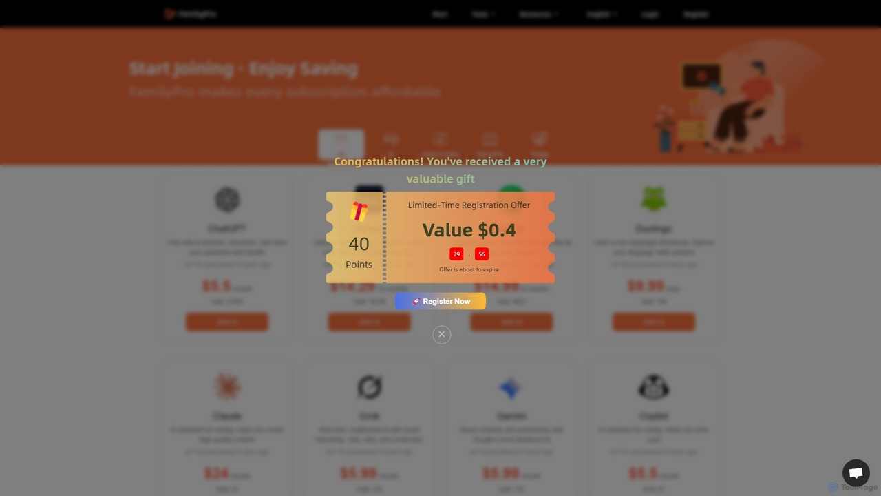 preview for FamilyPro