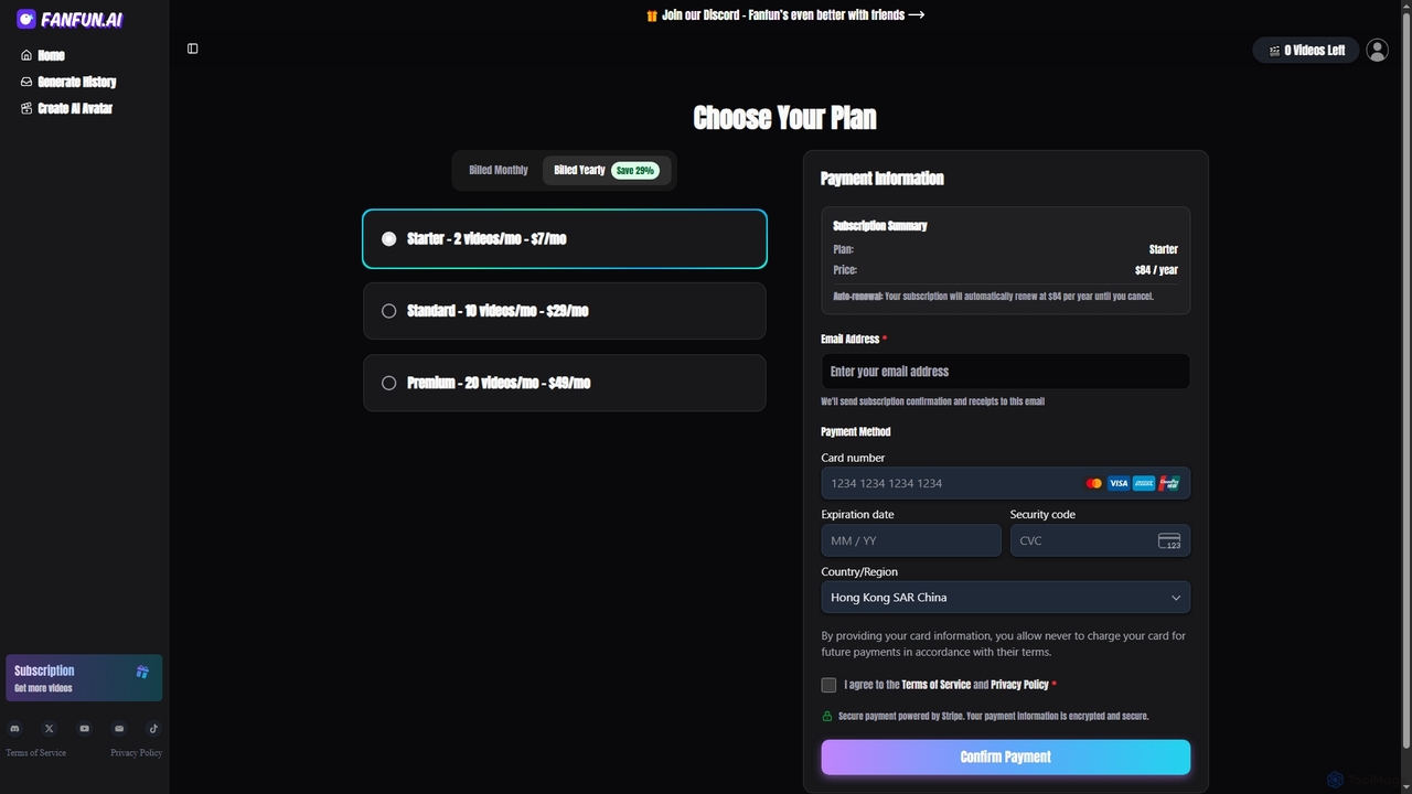 Fanfun.ai: AI Voice Clone Video Generator & Creative Studio for Captivating Videos for Fanfun