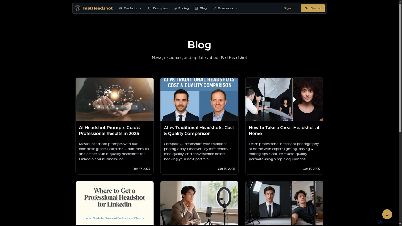 Blog for FastHeadshot