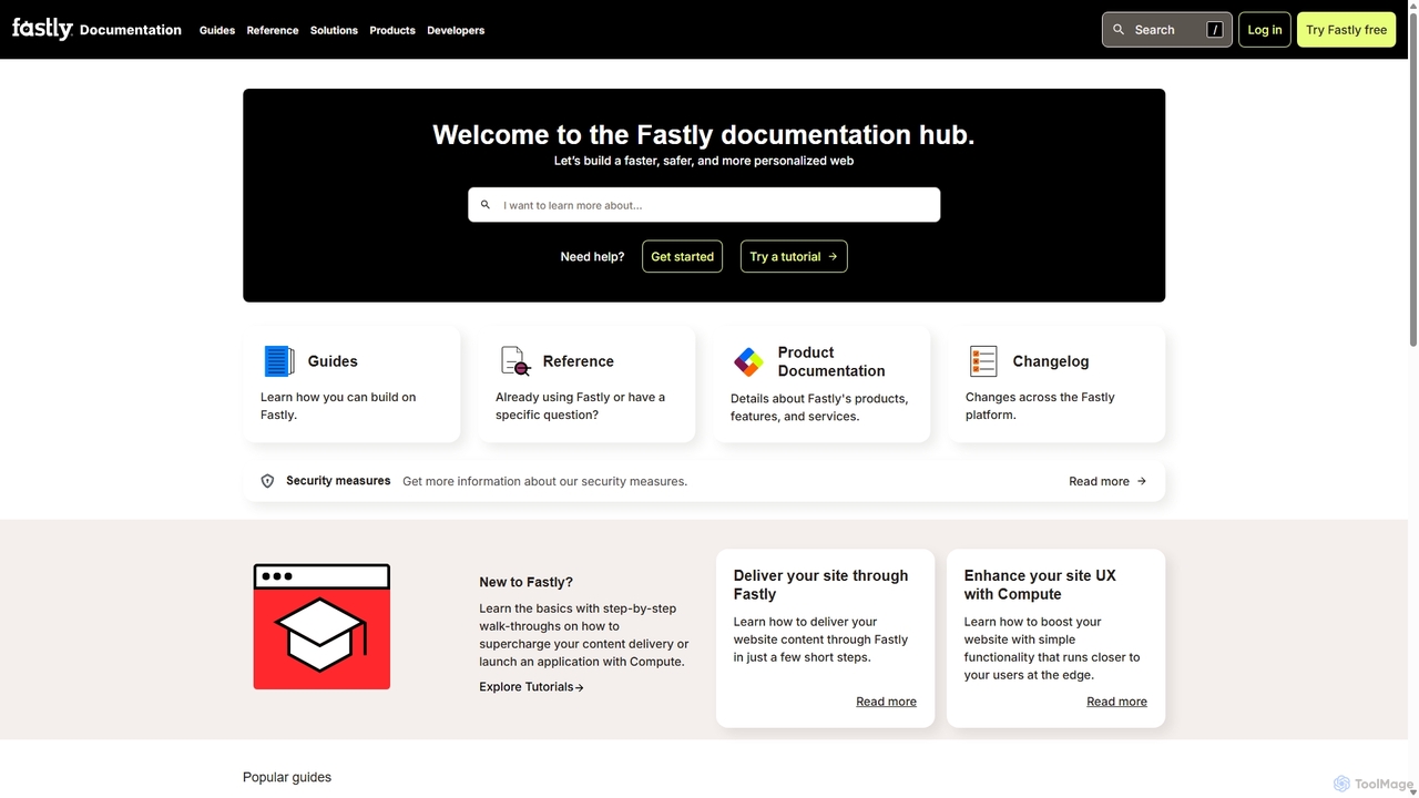Home | Fastly Documentation for Fastly