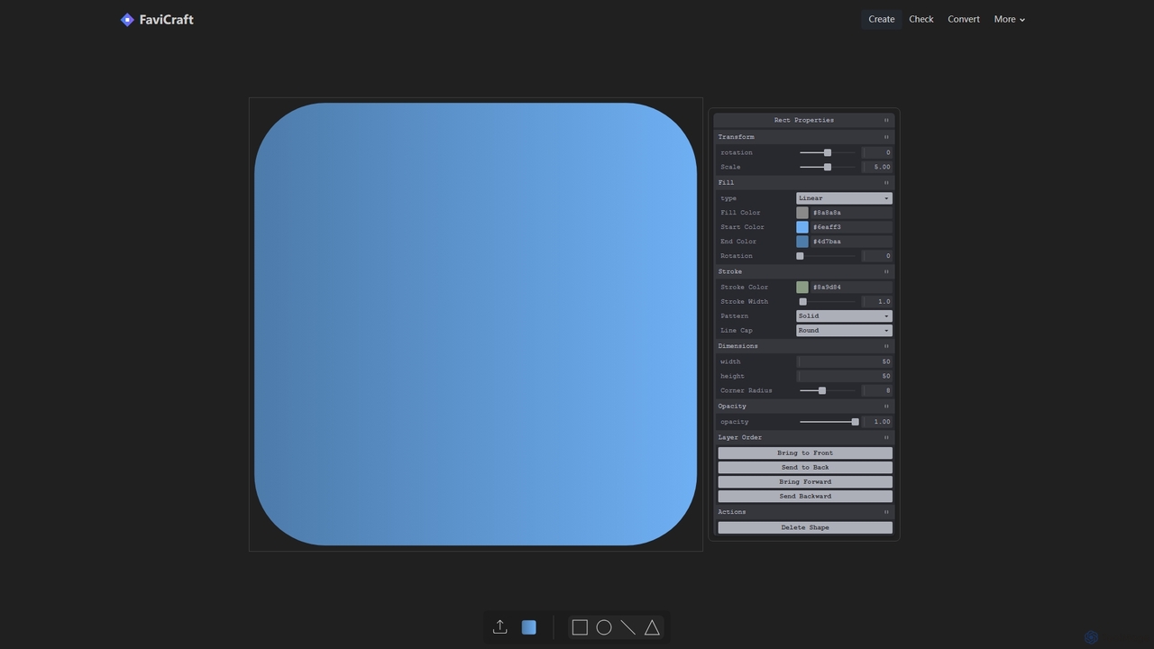 Free Favicon Creator - Design & Generate Website Icons Online | FaviCraft for FaviCraft