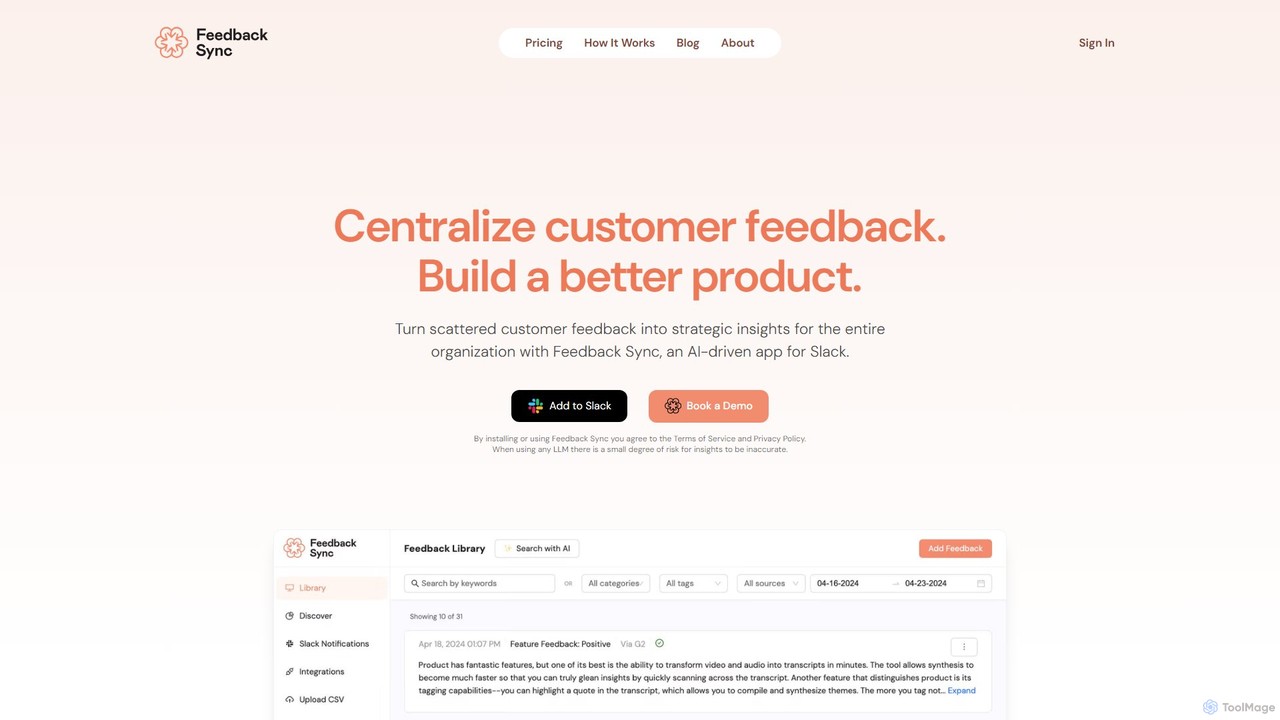 Feedback Sync
