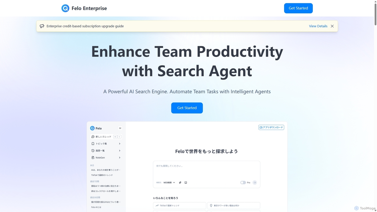 Enterprise Pro - Felo - Your Free AI Search Engine for Felo
