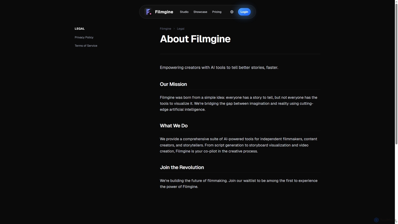 About Filmgine - The AI Story Generator for Filmmakers | Filmgine for Filmgine