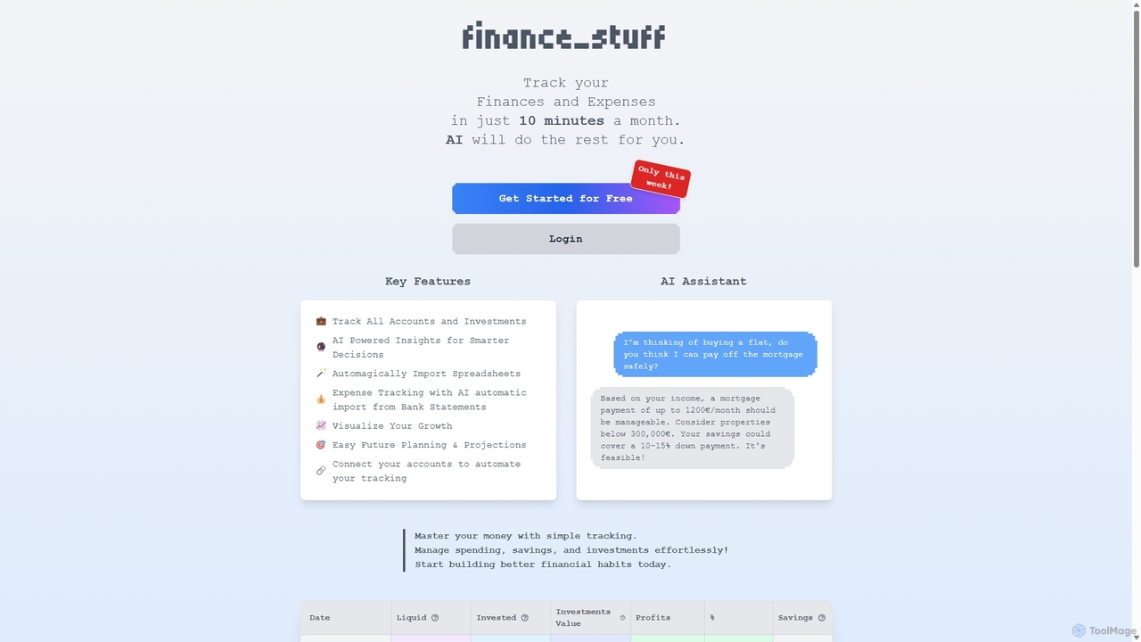 Finance Stuff