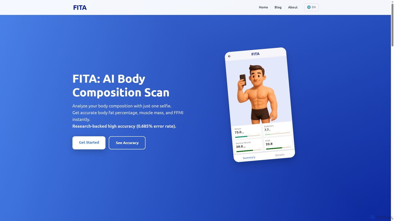 FITA Body Scan – AI Body Composition Analysis for FITA