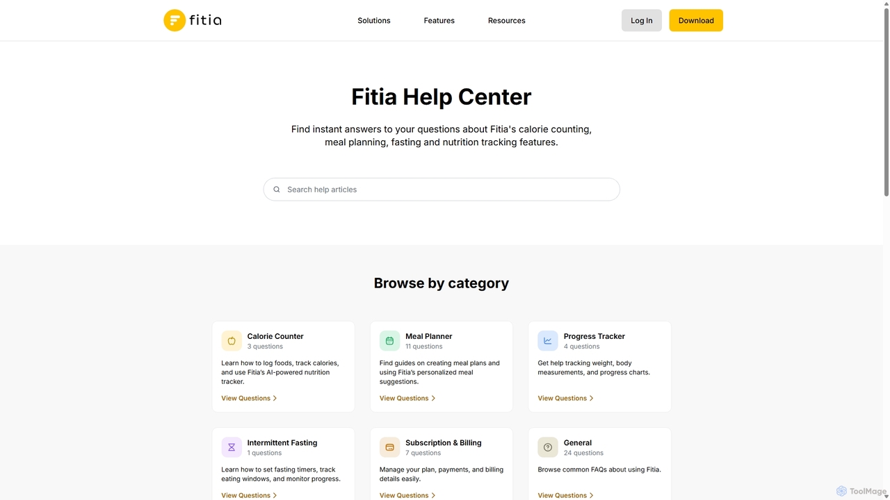 Fitia Help Center - FAQs, Troubleshooting & Support for Fitia