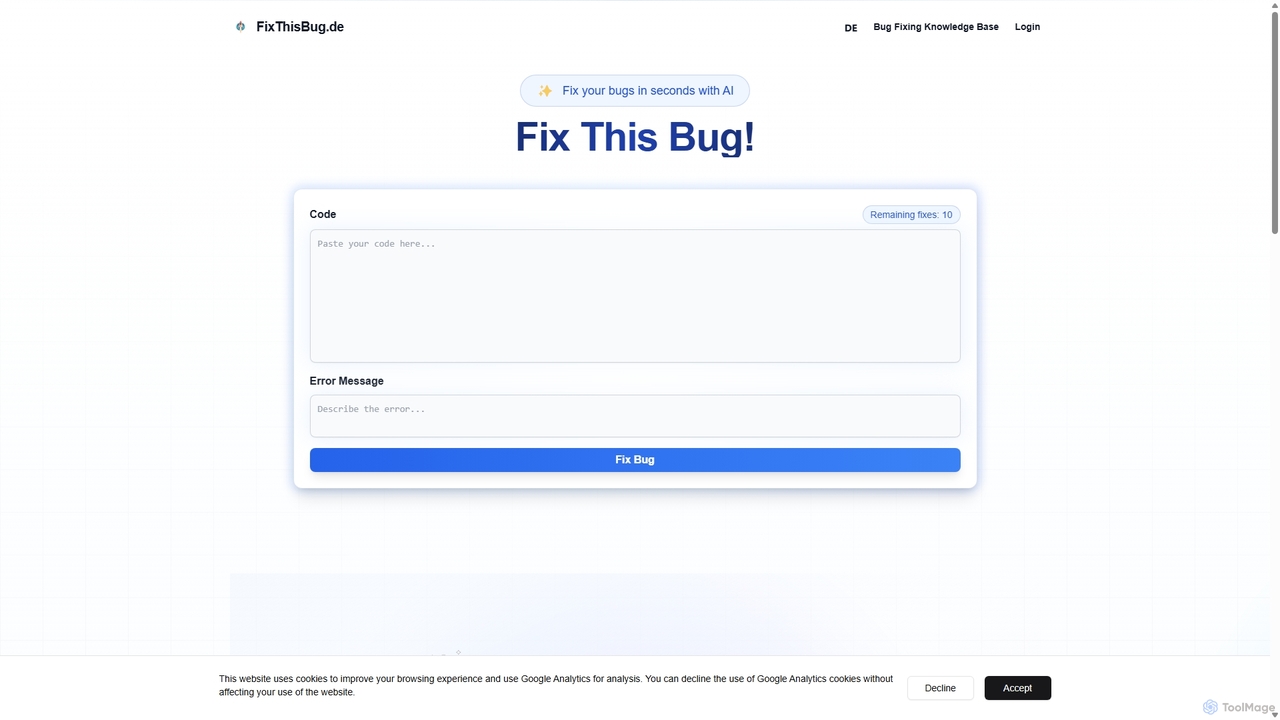 FixThisBug