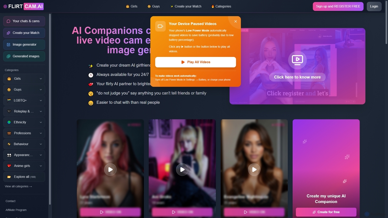 Flirtcam