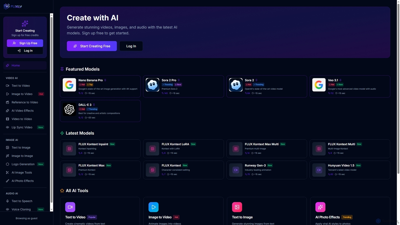 Flixly - AI Video & Image Generator for Flixly