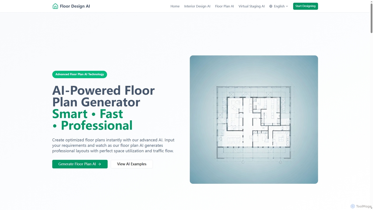 Free online AI floor plan generator(No Signup) for FloorDesign