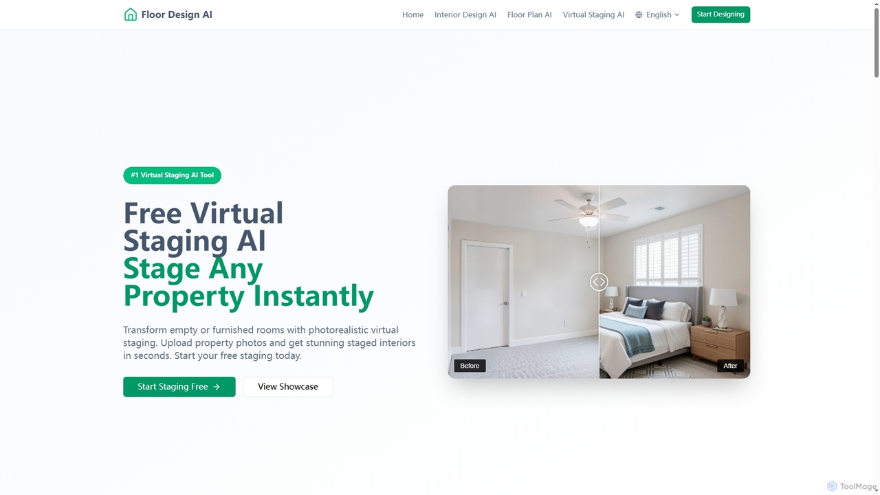 Virtual Staging AI – Free Transform Rooms Online(No Signup) for FloorDesign