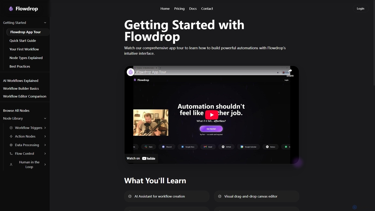 Flowdrop - AI Workflow Builder for Non-Coders for Flowdrop