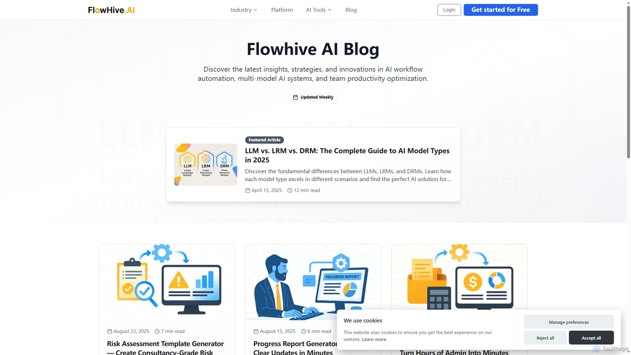 Flowhive AI Blog | Expert AI Insights & Strategies for Flowhive