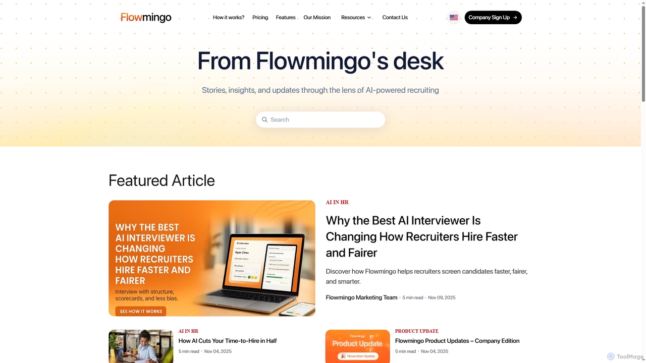 Flowmingo – AI Interviewer | Free, Forever for Flowmingo