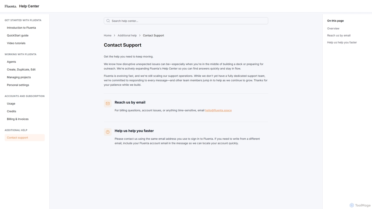 Fluenta - AI-powered fundraising platform for Fluenta