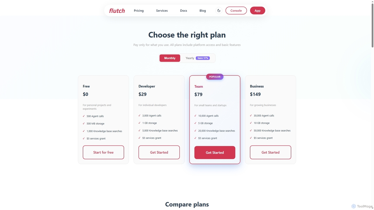 AI Agent Development Cost for Flutch