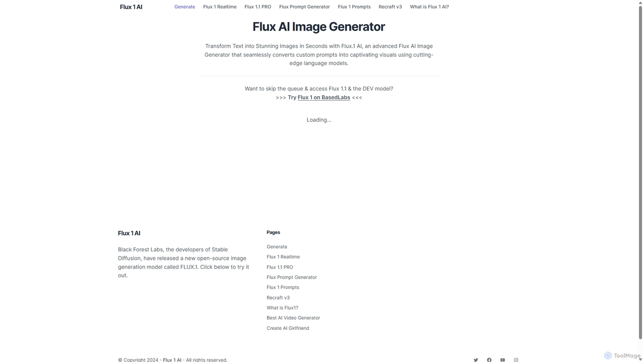 Flux Al Image Generator – Flux 1 AI for Flux 1