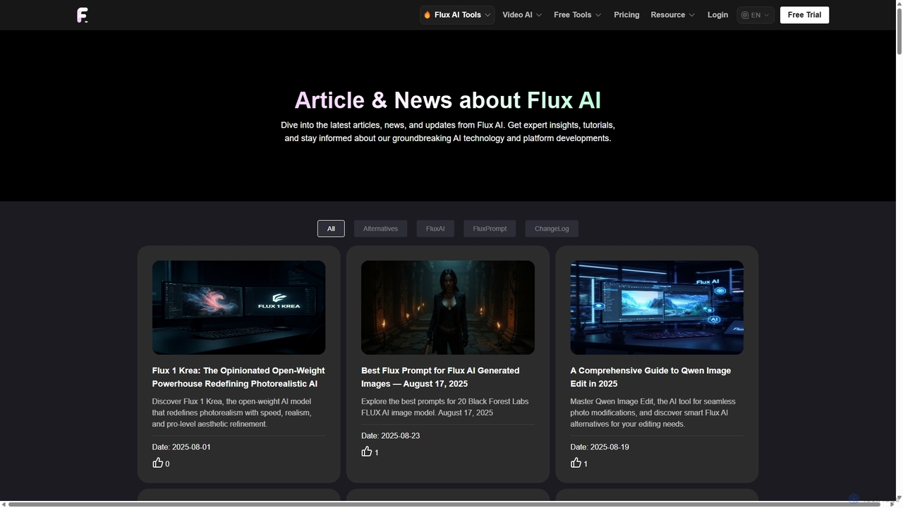 Recommended Articles and News about Flux AI | flux-ai.io for Flux Ai